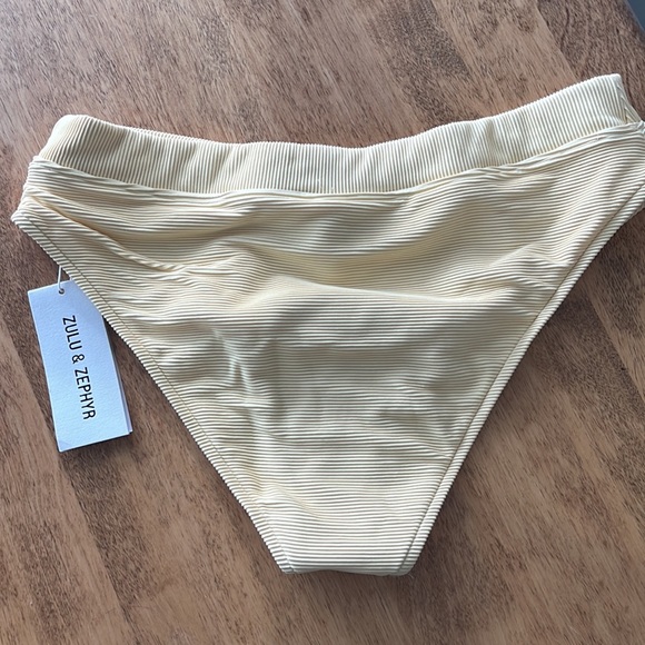 Zulu & Zephyr V Waisted Brief Bikini Bottom - Picture 6 of 6